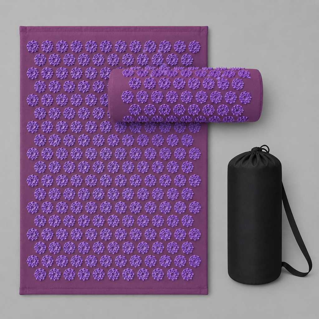 Acupressure Yoga Mat Kuznetsov's Applicator Cushion Sensi Massage Body Needles With Spikes Pillow Foot Massager Fitness Pilates