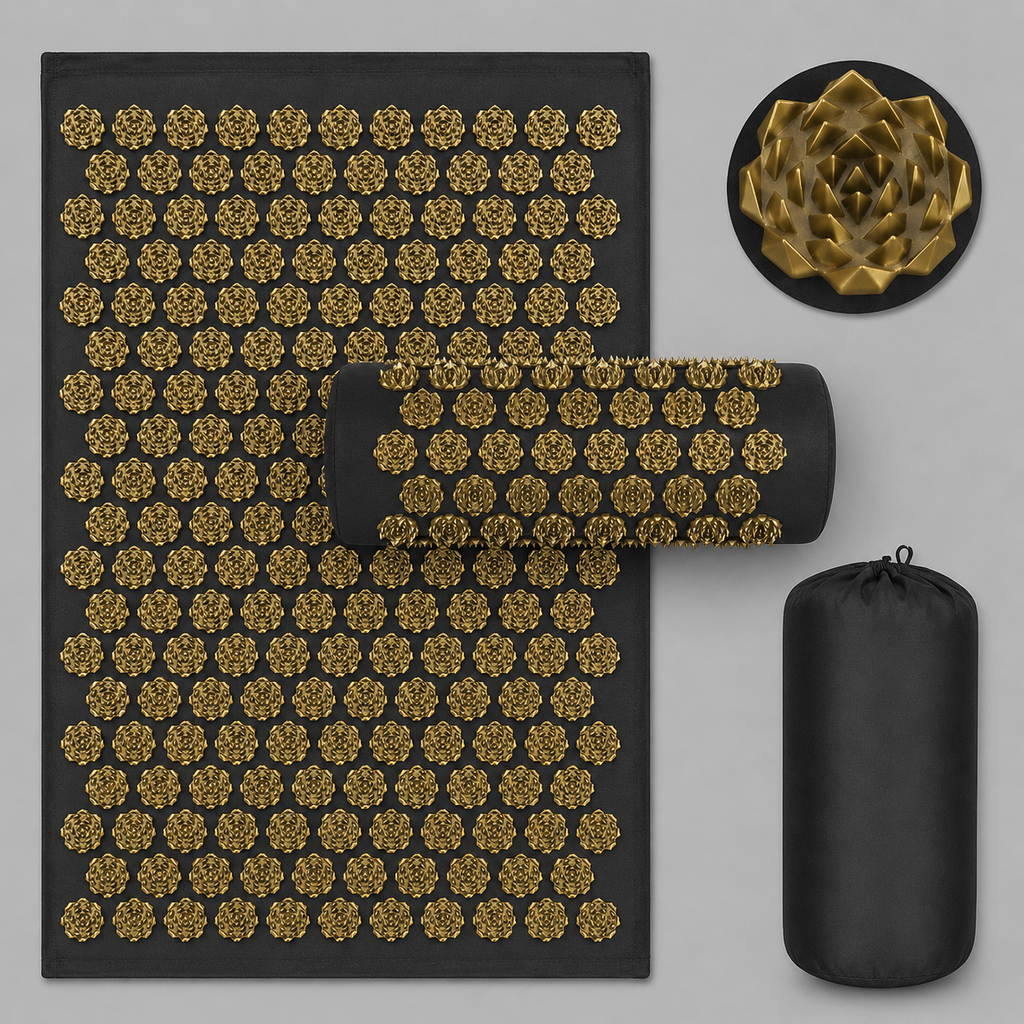 Acupressure Yoga Mat Kuznetsov's Applicator Cushion Sensi Massage Body Needles With Spikes Pillow Foot Massager Fitness Pilates